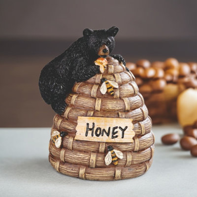 Figurine H 6 "Ours sur ruche