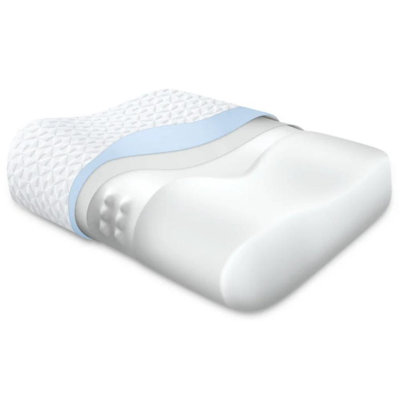 Cooling Ergonomic Contour Memory Foam Pillows