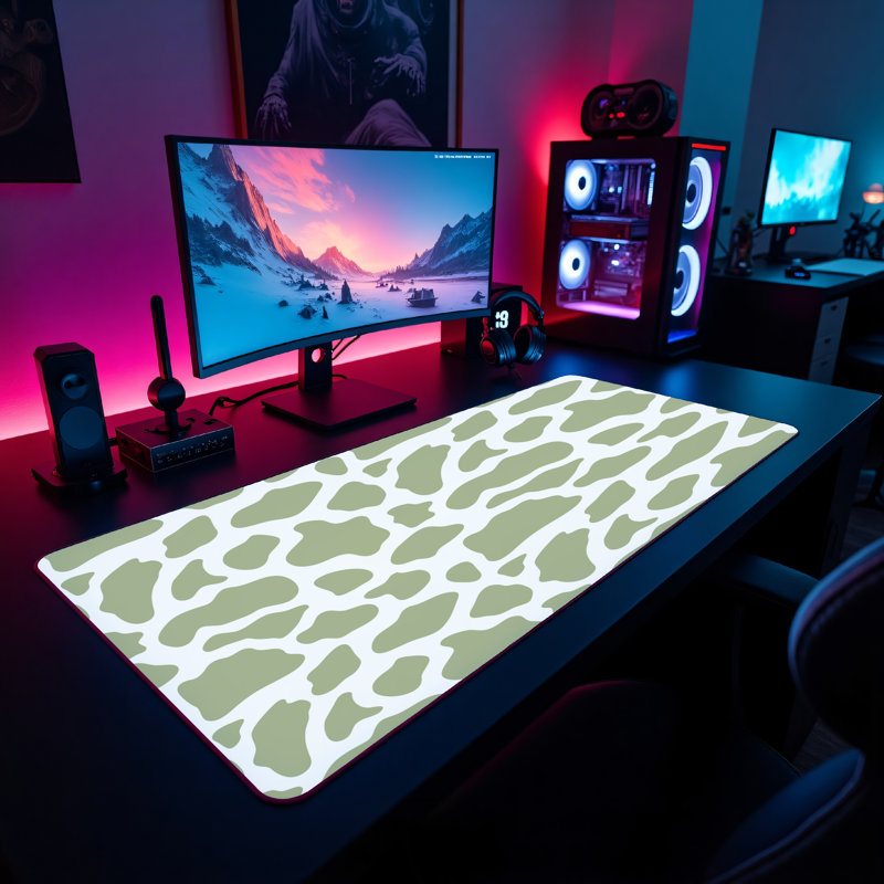 Polyester Desk Pad, 14.4x12.1