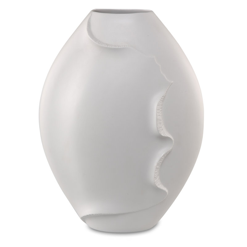 Handmade Made Of Biscuit Porcelain Table Vase