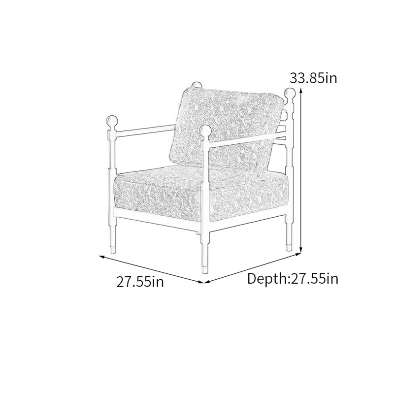 Chaise de loisirs moderne en bois massif de style minimaliste
