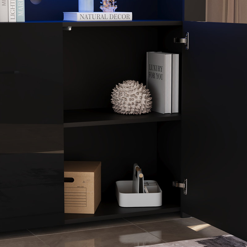 Muskoka 107cm Sideboard, Black