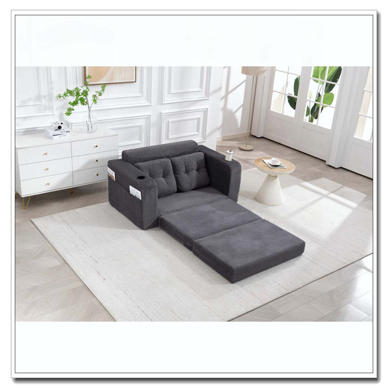 Canapé convertible, Gray