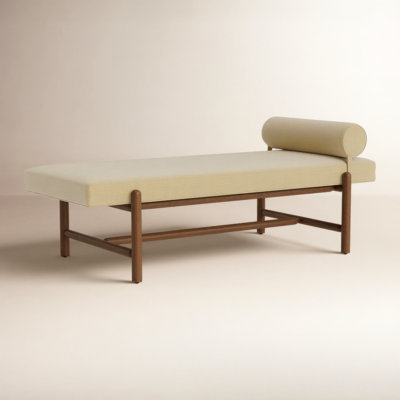 Cellire 29" Linen Entryway Bench