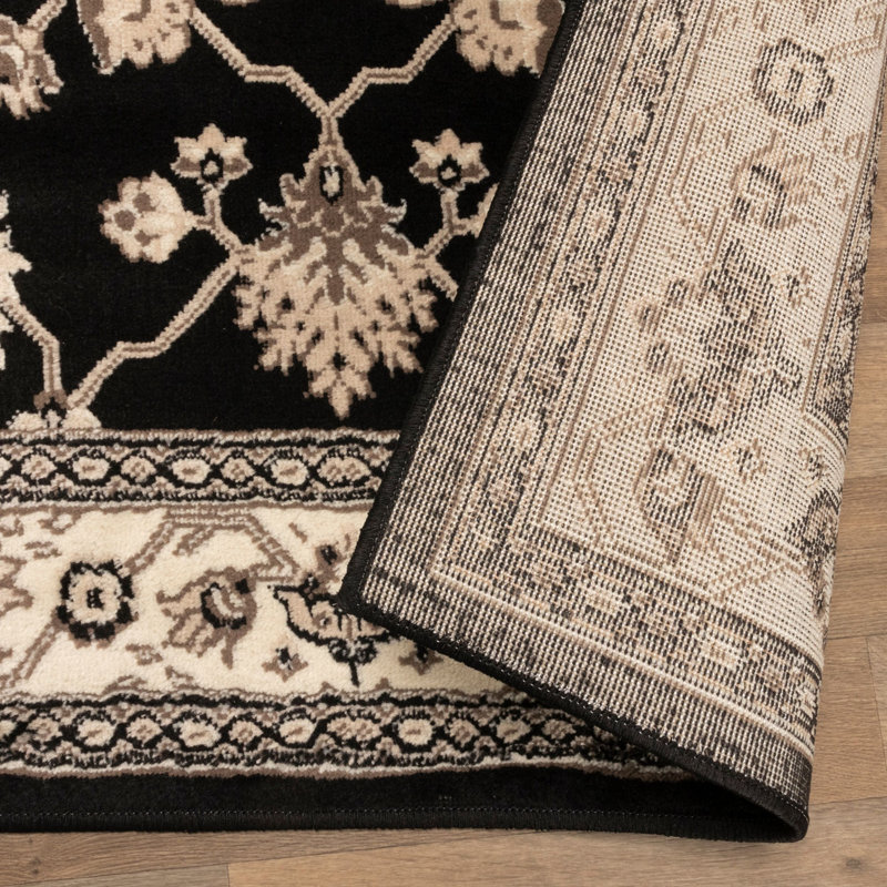 Chemin de table traditionnel 100% polypropylène Clervil, Tapis de couloir 2 pi 7 po x 8 pi