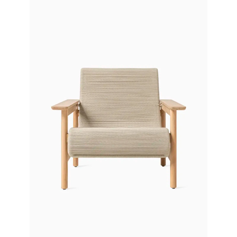 Tomus Outdoor Teak Lounge Chair