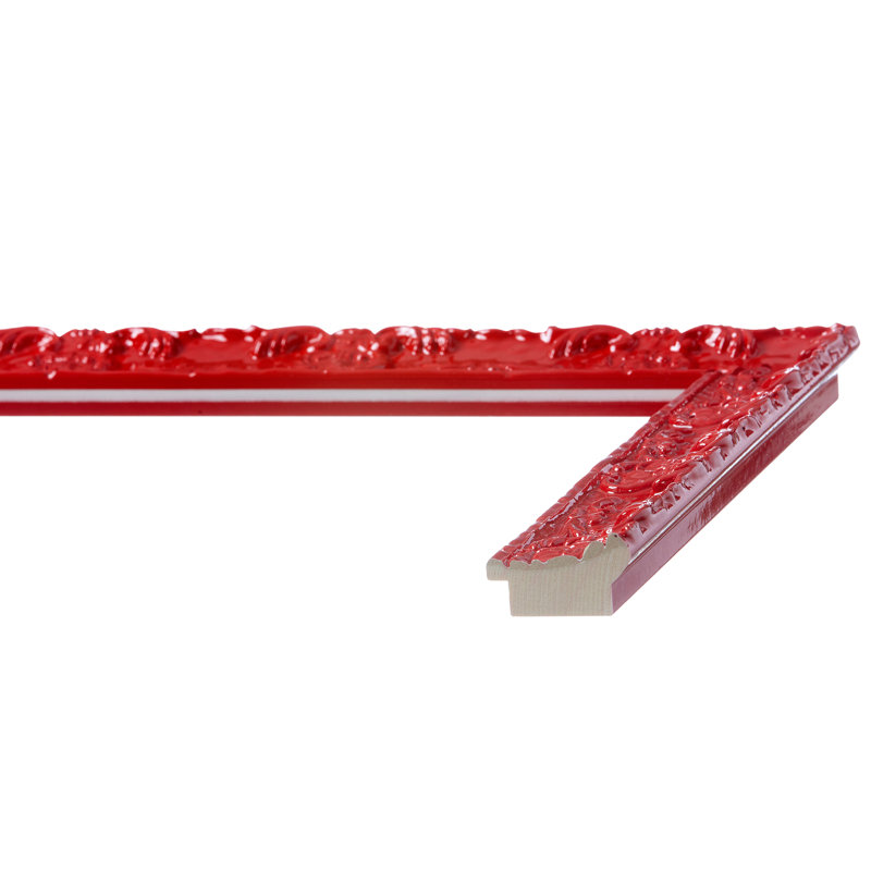 Cadre photo Roma, 4 po x 6 po, Rouge