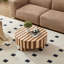Table basse ronde en bois
