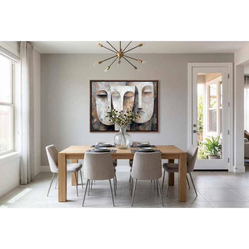 The Quiet Between Us, 53" H x 40" W
