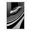 Tapis noir moelleux et moelleux à poils longs Eddy Futuristic Hovercar-348112439