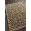 Tapis bleu palmier en laine touffeté à la main Bartz-24361174
