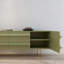 Minimalist design green TV cabinet-224283950