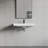 30" Solid Surface Wall-Mounted Bathroom Sink