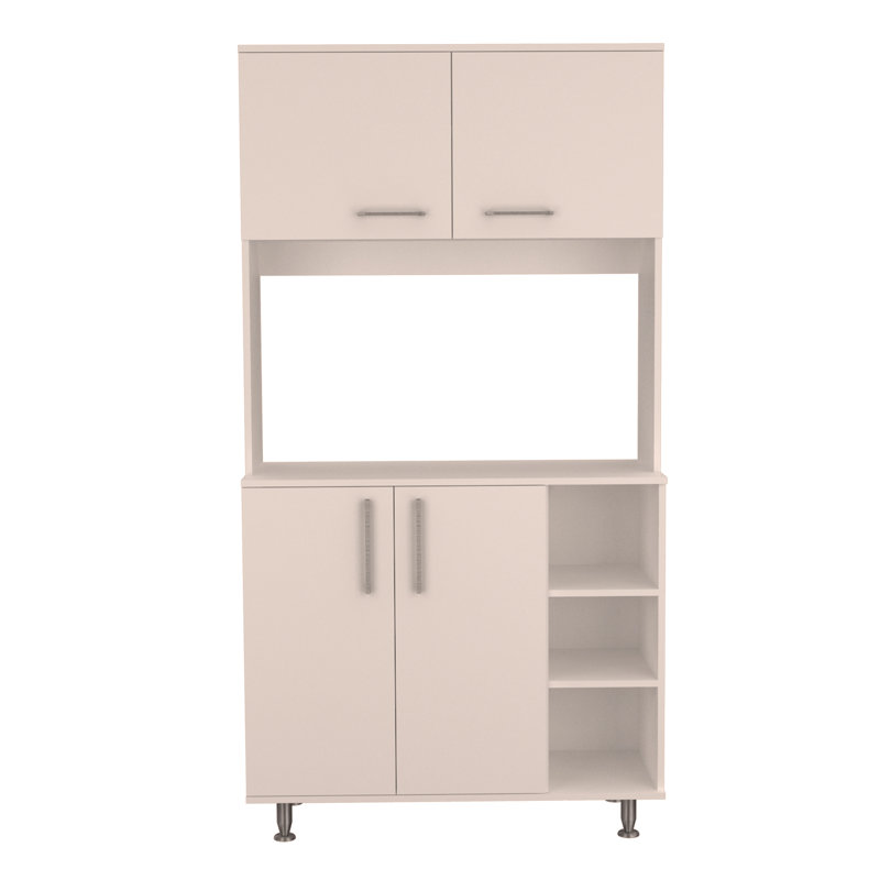 Garde-manger Bayshore à 3 tablettes Wengue, White