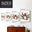 «Christmas Holiday», art encadré en bois massif CECXXXVI-345783513-345783525