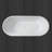 Cove 71'' x 32'' Freestanding Soaking Acrylic Bathtub-50500047