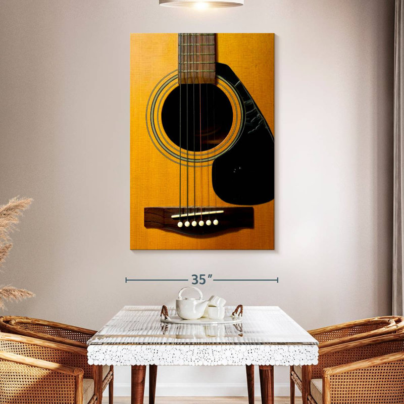 Trou pour guitare Abarca, H 51 po x l 34 po