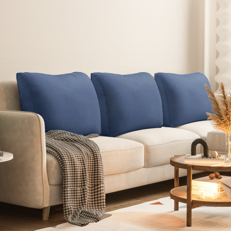 Compression de coussin réversible Sit-up Back Comfort, Bleu