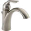 Robinet de salle de bain à un trou avec drain Lahara, robinet de salle de bain à poignée simple-14622308