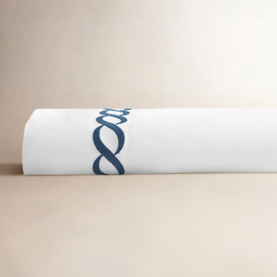 Leno Cotton Blend Percale Flat Sheet