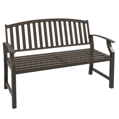 Amarian Steel Outdoor Bench