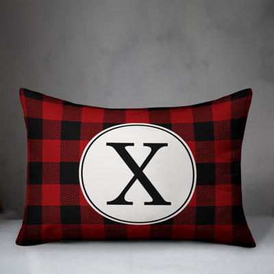 Monogram Lumbar Pillow