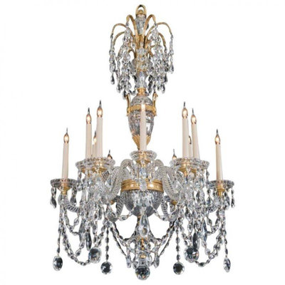 Lustre lumineux 20ème siècle Ormolu