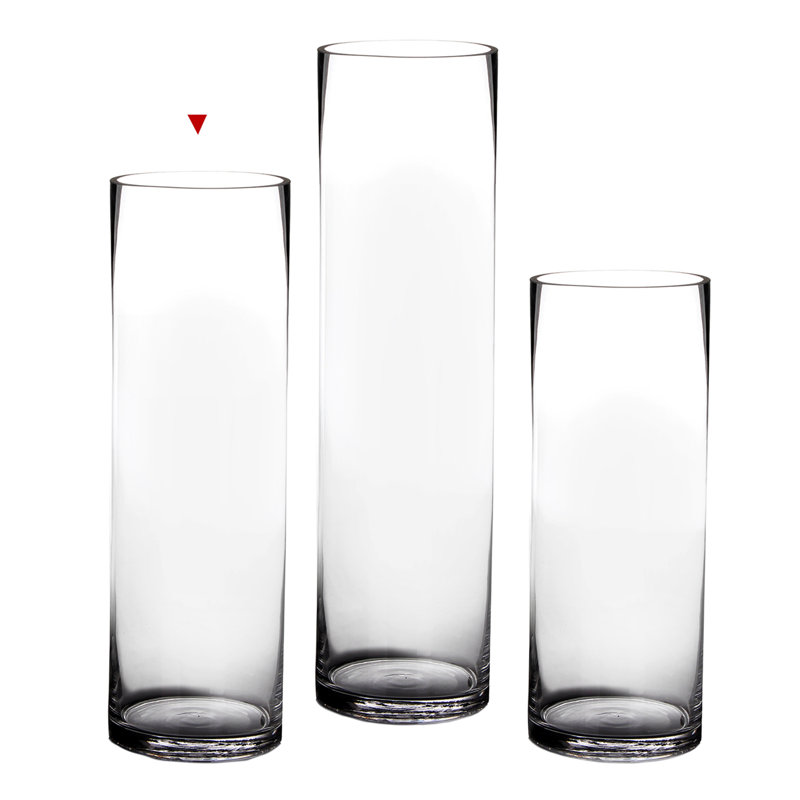 Emit Glass Jar, 50cm H x 15cm W x 15cm D