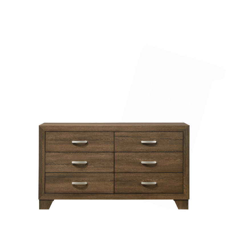 Commode à finition chêne Miquell