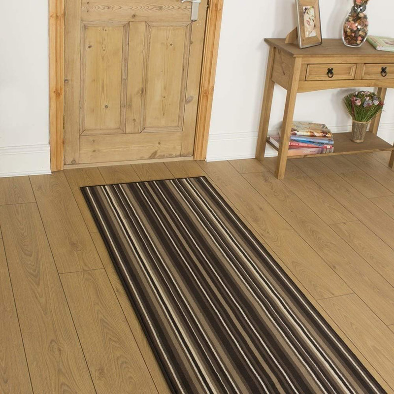 Runner Ainsley Striped Indoor / Outdoor Area Rug, Runner 150cm x 60cm