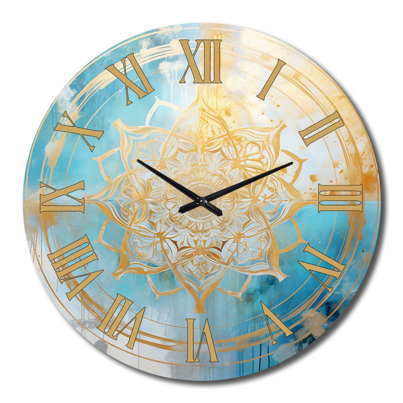 Horloge murale Divine Mandala, Très grand