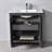 Artemis 30 " W Freestanding Standard Free Standing 1 Single Vanity Bathroom Vanity With Ceramic Top with Mirror-24551216