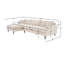 109" Wide Sectional Sofa, Right-Arm Facing-728290638