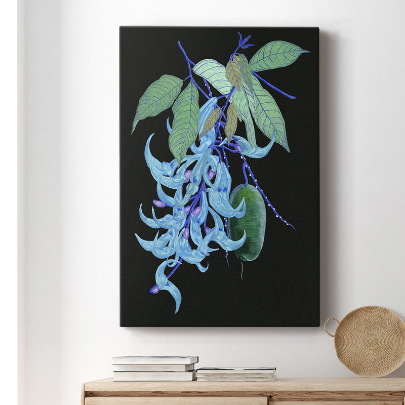 «Jade Vine II», impression sur toile tendue, H 18 po x l 12 po x P 1 po