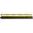 Rubber Cable Guard 38.58 x 9.45 x 1.77 in 5-Pack 2-Channel Wire Protection Ramp Black/Yellow with Flip-Open Top Cover