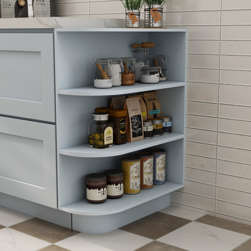 CASAINC Ready-to-Assemble W9"x D24"x H34.5" Kitchen Specialty Base Cabinet