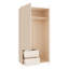 2 Door Manufactured Wood Wardrobe