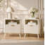 50.01 cm W Bedside Table