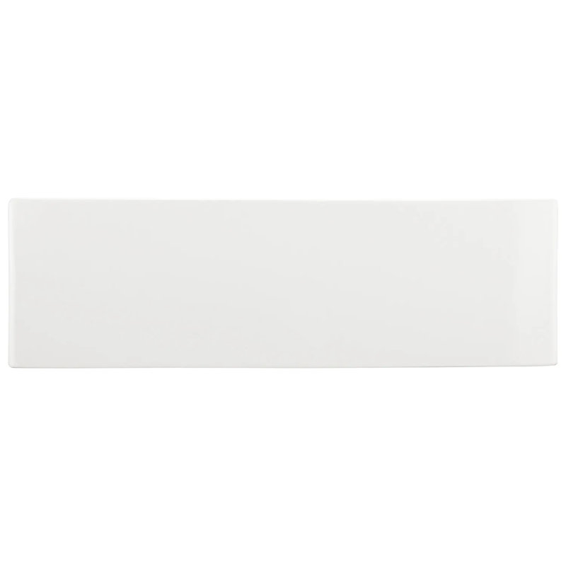 33" Grigham Fireclay Farmhouse Sink, White