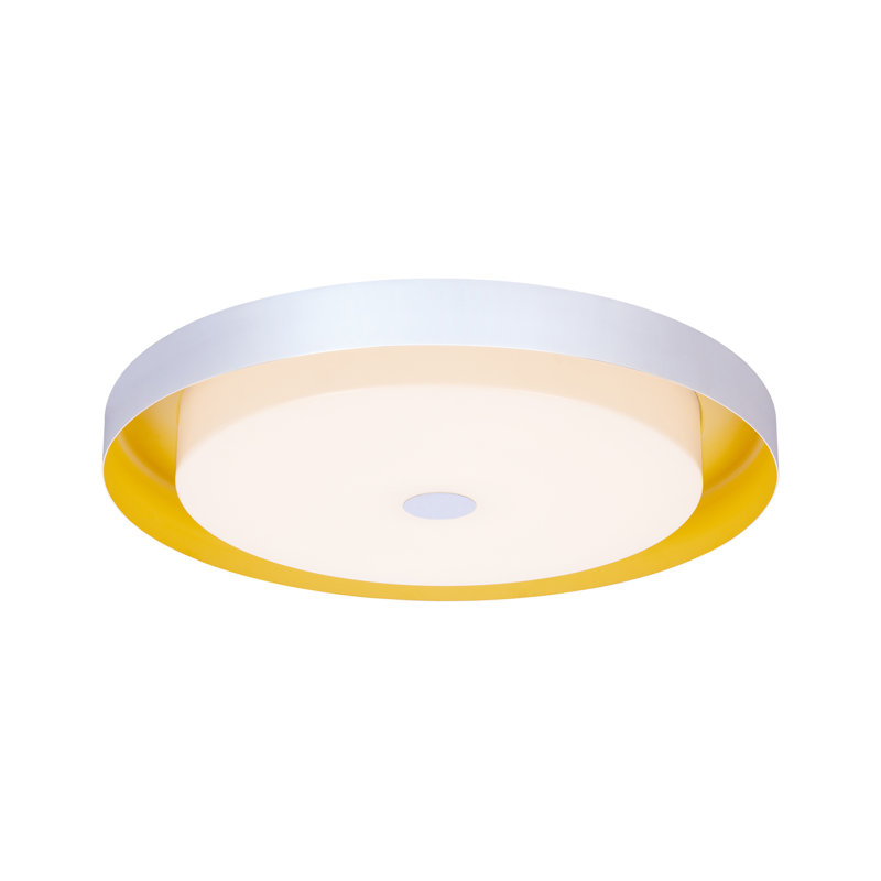 Plafonnier encastré à 1 lumière DEL Philippos, H 3,15 po x l 21,65 po x P 21,65 po
