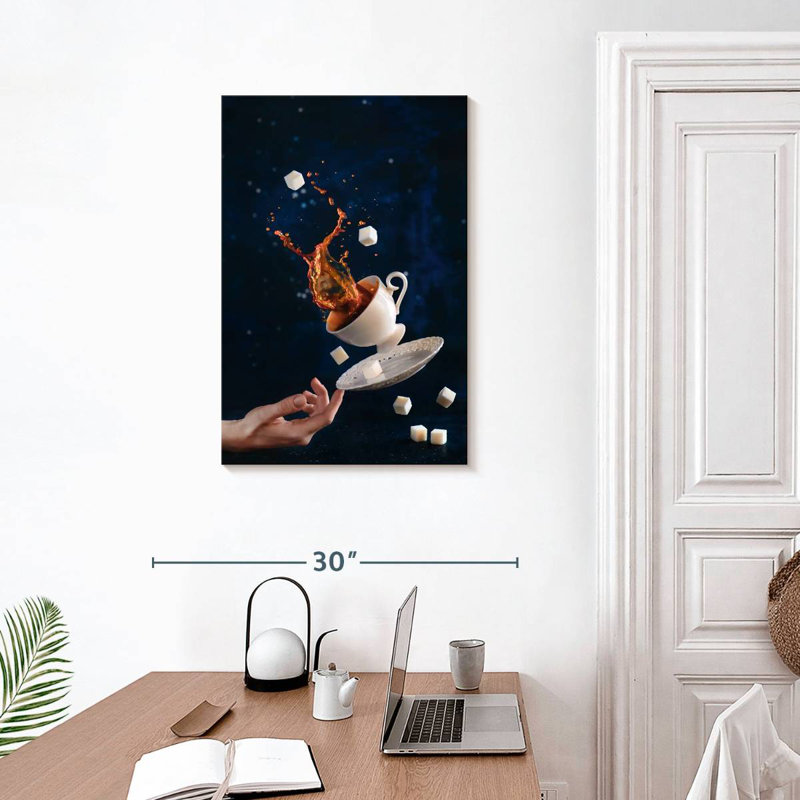 Yarlin Sweet Coffee Splash, H 30 po x l 20 po