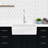 29.75'' L Single Bowl Fireclay Kitchen Sink