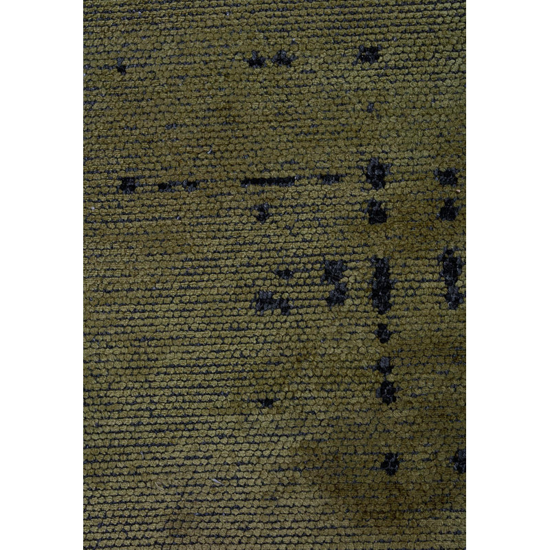 Alyzah Abstract Hand Loom Indoor / Outdoor Area Rug, Rectangle 5'3" x 7'6"