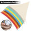 Toile d'ombrage triangulaire imperméable Colourtree-94116515-94116516