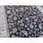 5'10 x 9 Hand Knotted Navy Blue Fine Nain With Silk Oriental Rug 743FE4ED248740A59079989F6320F881