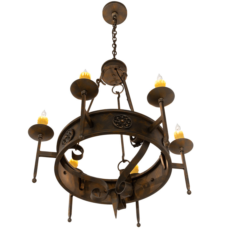 Pedican 6 - Light Chandelier