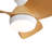 Corabelle 23" 3-Blade Modern Flush Mount Ceiling Fan with Remote Control and Light Kit Included-1776631202
