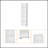 Zachary  5-Shelf Slim Bookcase, Space-Efficient Design For Modern Living And Organized Storage.-1348340019