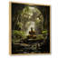 «Green Buddhist Art Buddhas Enlightenment» sur impression sur toile-276967691-276969184