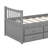 Twin Size Daybed With Drawers And Trundle-1099907499